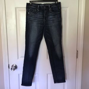 American Eagle Skinny Jeans Dark Wash Size 8